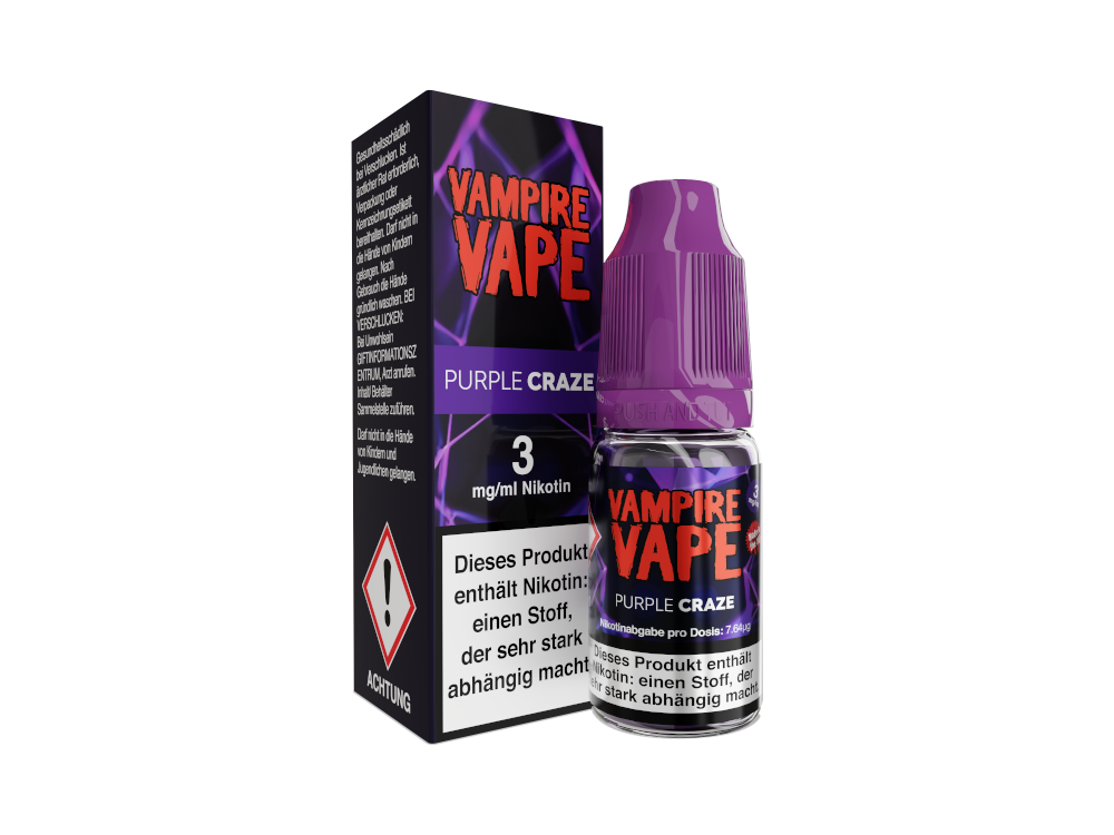 Vampire Vape - Purple Craze E-Zigaretten Liquid 3 mg/ml