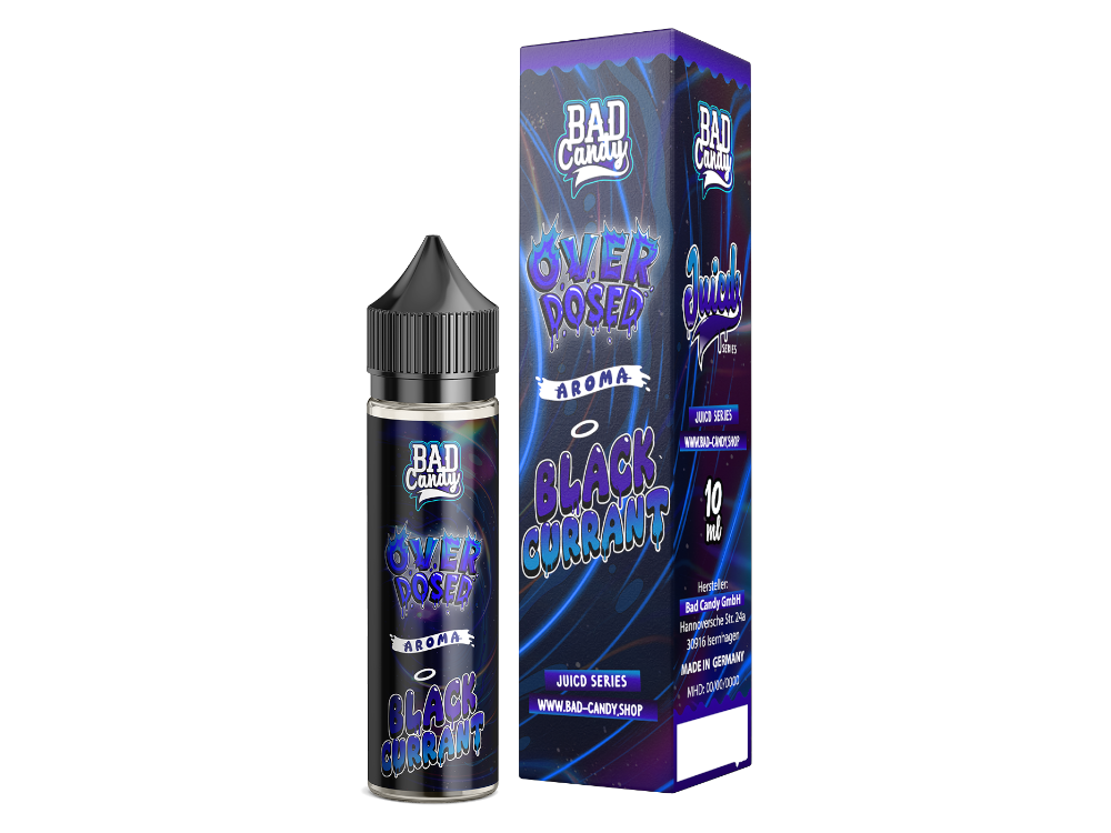 Bad Candy Liquids - Juicd - Aroma Overdosed Blackcurrant 10 ml