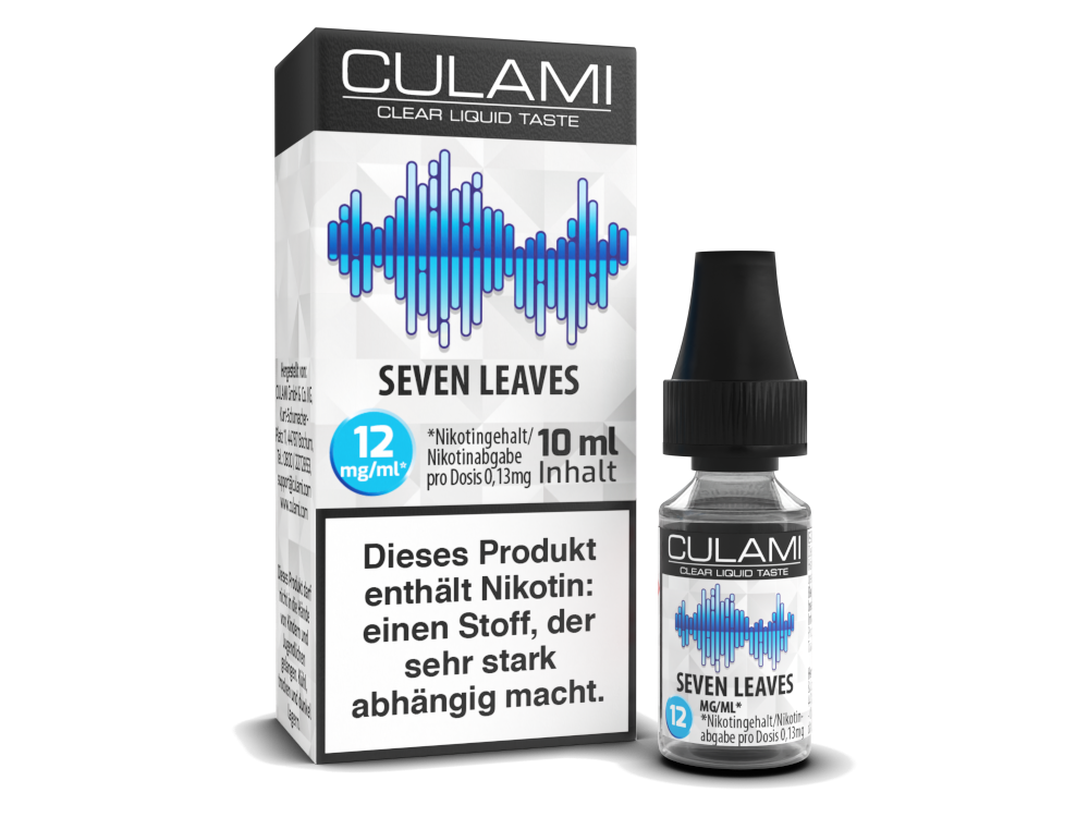 Culami - Seven Leaves E-Zigaretten Liquid 12 mg/ml