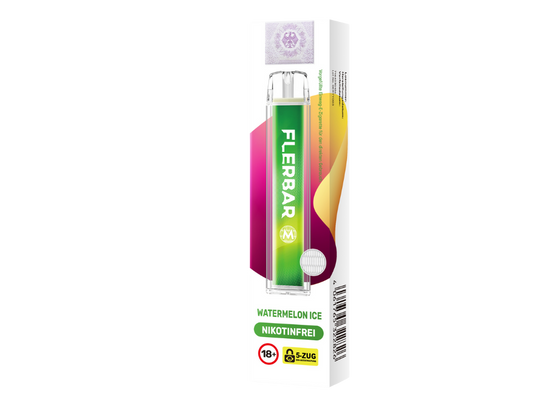 Flerbar - M Einweg E-Zigarette - Watermelon Ice 0 mg/ml
