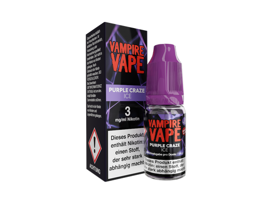 Vampire Vape - Purple Craze Ice E-Zigaretten Liquid 3 mg/ml